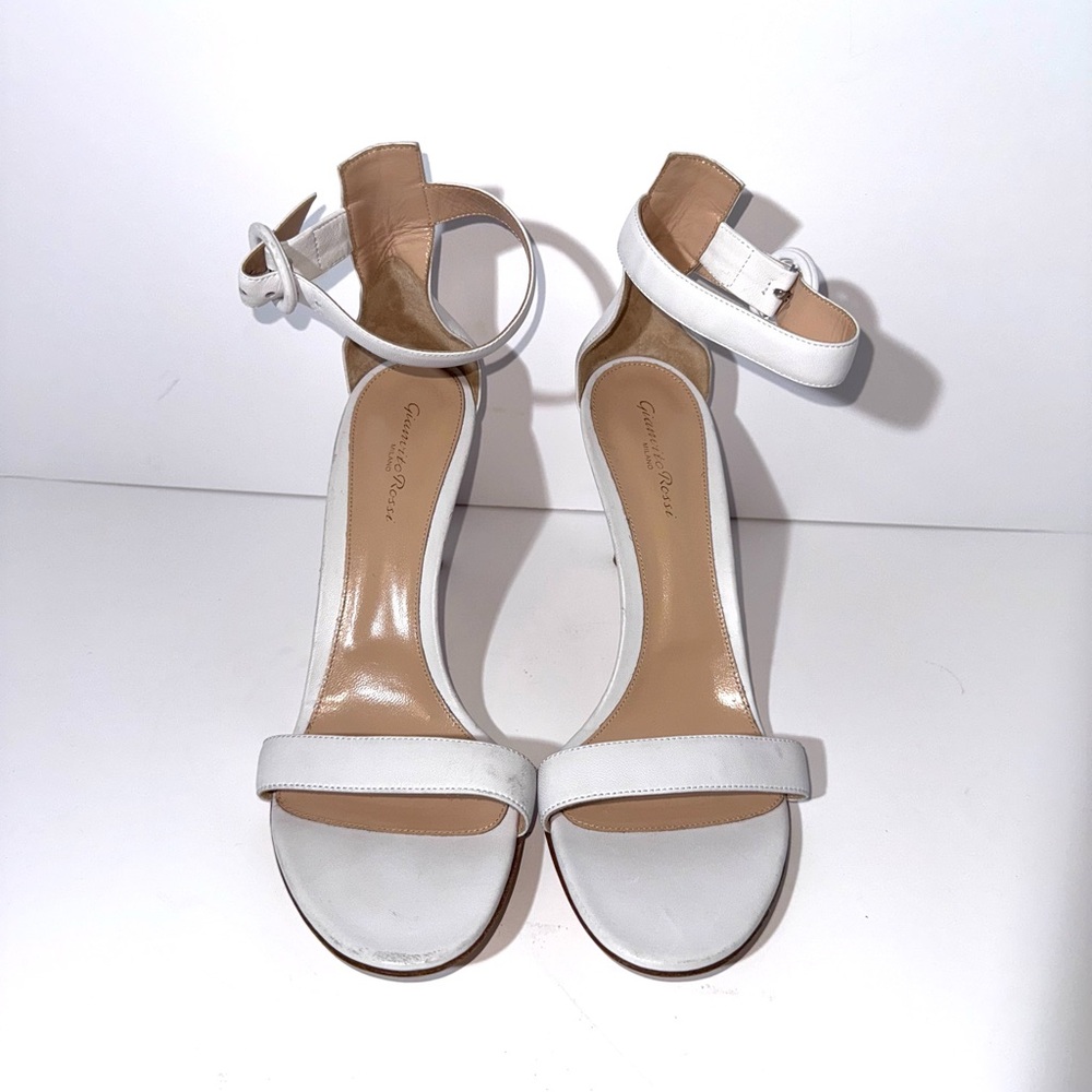 Gianvito Rossi Portofino Leather Sandals - Picture 2 of 4